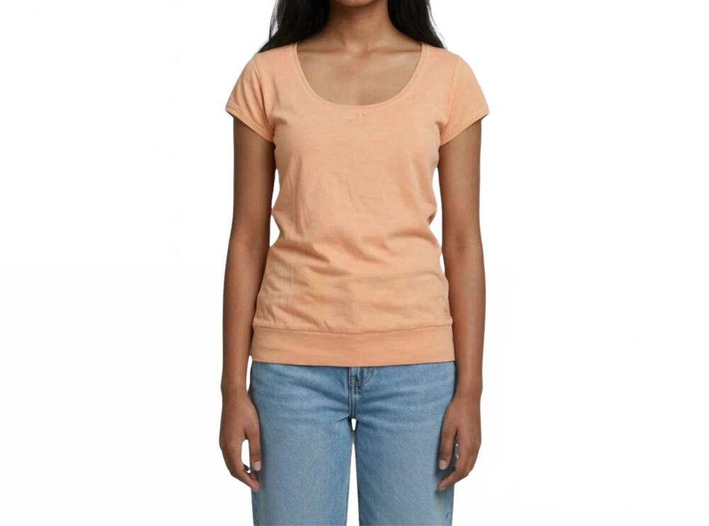 NEW KILLTEC women's kaylina soft cotton t-shirt in peach